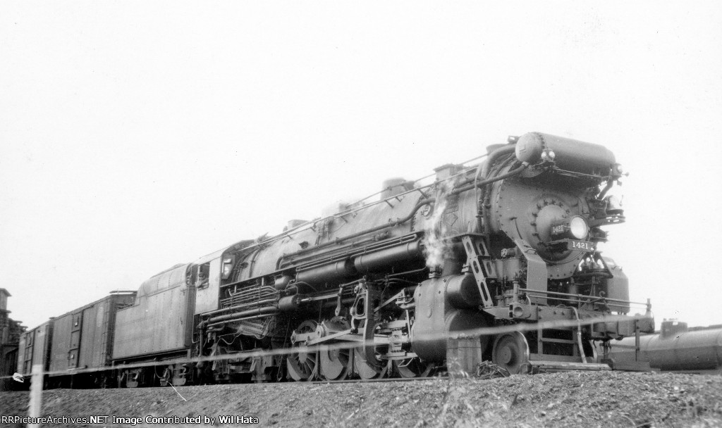 Boston & Albany A-1a 2-8-4 1421